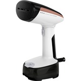 Tefal DT303 Vaporizador manual de prendas 120 L 1300 W Negro, Oro rosa, Blanco, Plancha a vapor blanco/Negro, Vaporizador manual de prendas, 120 L, 0,25 min, Negro, Oro rosa, Blanco, Botones, 19 g/min