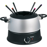 Tefal EF 3000.10 fondue, gourmet y wok negro/Plateado, Negro, Plata, 1200 W, Minorista