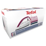 Tefal EasyGliss FS4030 Plancha seco Suela de Durilium 1200 W Borgoña, Blanco blanco/Lila, Plancha seco, Suela de Durilium, 1,8 m, Borgoña, Blanco, 1200 W, China