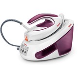 Tefal Express Anti-Calc SV8054 estación plancha al vapor 2800 W 1,8 L Suela de Durilium Púrpura, Blanco, Estación de planchado a vapor blanco/Violeta, 2800 W, 410 g/min, Suela de Durilium, 6,2 bar, 1,8 L, 120 g/min