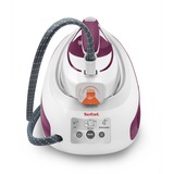 Tefal Express Anti-Calc SV8054 estación plancha al vapor 2800 W 1,8 L Suela de Durilium Púrpura, Blanco, Estación de planchado a vapor blanco/Violeta, 2800 W, 410 g/min, Suela de Durilium, 6,2 bar, 1,8 L, 120 g/min