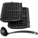 Tefal GC716D parrilla eléctrica de contacto, Barbacoa de contacto plateado/Negro, Negro, Metálico, Acero inoxidable, Mesa, Botones, Plancha, 300 x 200 mm