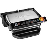 Tefal GC730D parrilla eléctrica de contacto, Barbacoa de contacto negro/Plateado, Negro, Acero inoxidable, Acero inoxidable, Rectangular, Tocar, 300 x 200 mm, 2000 W