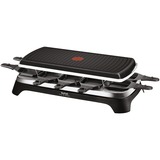 Tefal Gourmet 10 Inox&Design 10 personas(s) 1350 W Negro, Acero inoxidable, Raclette negro/Plateado, 1350 W, 10 pieza(s), 24 pieza(s), 2 pieza(s)