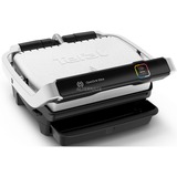 Tefal OptiGrill Elite GC750D30 parrilla eléctrica de contacto, Barbacoa de contacto plateado/Negro, Negro, Acero inoxidable, De plástico, Rectangular, Tocar, 600 cm², 300 x 200 mm