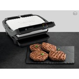 Tefal OptiGrill Elite GC750D30 parrilla eléctrica de contacto, Barbacoa de contacto plateado/Negro, Negro, Acero inoxidable, Plástico, Rectangular, Tocar, 600 cm², 300 x 200 mm