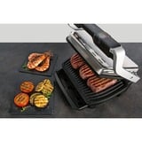 Tefal OptiGrill Elite GC750D30 parrilla eléctrica de contacto, Barbacoa de contacto plateado/Negro, Negro, Acero inoxidable, Plástico, Rectangular, Tocar, 600 cm², 300 x 200 mm