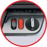 Tefal Ultra Compact 600 Comfort GC3060 parrilla eléctrica de contacto, Barbacoa de contacto acero fino/Negro, Negro, Acero inoxidable, Rectangular, Aluminio, 2000 W, 210 mm, 383 mm
