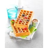 Tefal WM756D gofrera 2 barquillo(s) 1200 W Negro, Acero inoxidable negro/Plateado, 2 barquillo(s), Rectangular, Negro, Acero inoxidable, Acero inoxidable, 1200 W, 10 cm