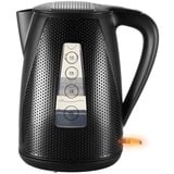 Unold 18555 tetera eléctrica 1,7 L 1850 W Negro, Hervidor de agua negro, 1,7 L, 1850 W, Negro, Plástico, Indicador de nivel de agua, Sin cables