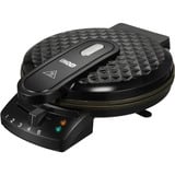 Unold 48235 gofrera 1 barquillo(s) 1200 W Negro, Acero inoxidable negro, 1 barquillo(s), Corazón (forma), Negro, Acero inoxidable, 20 cm, Plástico, Acero inoxidable, 0,85 m