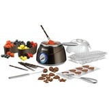 Unold 48667 chocolatera 0,25 L Crisol, Fondue marrón/Plateado, Crisol, 0,25 L, Marrón, Plata, Plástico, 115 °C, 0,75 m