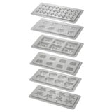 Unold 48667 chocolatera 0,25 L Crisol, Fondue marrón/Plateado, Crisol, 0,25 L, Marrón, Plata, Plástico, 115 °C, 0,75 m