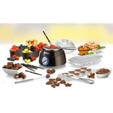 Unold 48667 chocolatera 0,25 L Crisol, Fondue marrón/Plateado, Crisol, 0,25 L, Marrón, Plata, Plástico, 115 °C, 0,75 m