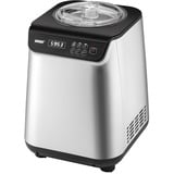 48825 máquina para helados Compresor de helados 1,2 L 135 W Negro, Plata, Heladera