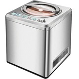 Unold 48872 máquina para helados Máquina de helados cremosos 2 L 180 W Acero inoxidable, Heladera acero fino cepillado, Máquina de helados cremosos, 2 L, 30 min, 1 senos, 1,35 m, 0 - 35 °C