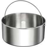 Unold 48872 máquina para helados Máquina de helados cremosos 2 L 180 W Acero inoxidable, Heladera acero fino cepillado, Máquina de helados cremosos, 2 L, 30 min, 1 senos, 1,35 m, 0 - 35 °C