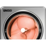 Unold 48872 máquina para helados Máquina de helados cremosos 2 L 180 W Acero inoxidable, Heladera acero fino cepillado, Máquina de helados cremosos, 2 L, 30 min, 1 senos, 1,35 m, 0 - 35 °C
