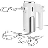 Unold 78710 batidora Batidora de mano 450 W Cromo, Blanco blanco/Acero fino, Batidora de mano, Cromo, Blanco, Batir, Amasar, Mezcla, 1,15 m, Plástico, Acero inoxidable, 450 W