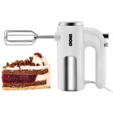 Unold 78710 batidora Batidora de mano 450 W Cromo, Blanco blanco/Acero fino, Batidora de mano, Cromo, Blanco, Batir, Amasar, Mezcla, 1,15 m, Plástico, Acero inoxidable, 450 W