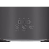 Unold 86535 calefactor eléctrico Interior Negro, Marrón 1800 W Ventilador eléctrico, Termoventiladores negro/Cobre, Ventilador eléctrico, Cerámico, 80°, 8 h, Interior, Piso