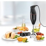 Unold M 100 D Batidora de inmersión Negro, Batidora de mano negro/Rojo, Batidora de inmersión, 1,65 m, Negro