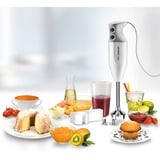 Unold M 122 S Batidora de inmersión Blanco, Batidora de mano blanco/Gris claro, Batidora de inmersión, Blanco