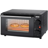 Unold Mini horno negro/Plateado