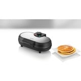 Unold PANCAKE MAKER American crepera 2 crep(s) 1000 W Negro, Acero inoxidable, Máquina de hacer tortitas acero fino cepillado/Negro, 219 mm, 306 mm, 113 mm, 1,6 kg, 1000 W, 220 - 240 V