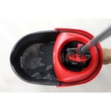 Vileda Ultramat Turbo XL fregona Seca y húmeda Microfibra Negro, Rojo, Limpiador de suelo negro/Rojo, Laminado, Azulejos, Madera, Seca y húmeda, Microfibra, Negro, Rojo, 420 mm