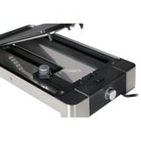 WMF 0415330011 Parrilla Rectangular Eléctrico Negro, Acero inoxidable 2000 W negro/Acero fino, 2000 W, Parrilla, Eléctrico, 270 x 410 mm, Rectangular, Negro, Acero inoxidable