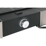 WMF 0415330011 Parrilla Rectangular Eléctrico Negro, Acero inoxidable 2000 W negro/Acero fino, 2000 W, Parrilla, Eléctrico, 270 x 410 mm, Rectangular, Negro, Acero inoxidable