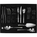 WMF Boston 11.2000.6041 juego de cubertería 66 pieza(s) Acero inoxidable, Cubiertos acero fino, 390 mm, 490 mm, 100 mm, 4,58 kg