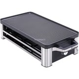 WMF Lono 0415040011 parrilla de interior 8 personas(s) 1500 W Negro, Cromo, Raclette negro, 8 personas(s), Negro, Cromo, Rectangular, 1500 W, 220 - 240 V, 50 - 60 Hz