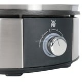 WMF Lono 04.1513.0011 fondue, gourmet y wok 1,5 L 8 personas(s) acero fino/Negro, 8 personas(s), 1,5 L, Negro, Cromo, Alrededor, Listo, 1400 W