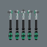 Wera 05003645001 llave de tubo Juego de llaves de tubo 37 pieza(s), Kit de herramientas negro/Verde, Juego de llaves de tubo, 37 pieza(s), Negro, Verde, CE, Mango de carraca