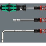Wera 1441 SB Sujeta-tornillos, Soporte para destornilladores, puntas largas y llaves acodadas con función de retención para tornillos