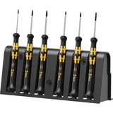 Wera 1550/6 ESD Juego Destornillador estándar negro/Amarillo, Negro / Amarillo, Negro