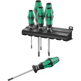 Wera 367/6 Juego de destornilladores Kraftform Plus TORX® negro/Verde, + Bandeja 