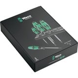 Wera 367/6 Juego de destornilladores Kraftform Plus TORX® negro/Verde, + Bandeja 