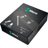 Wera 8740 A HF 1 Socket 1366, Llave de tubo negro/Plateado, Socket 1366, 1/4", Métrico, 5 cabezal(es), 4,5,6,7,8 mm, 1/4"