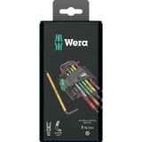 Wera 967 SPKL/9 Juego de llaves acodadas TORX® BO, Destornillador Multicolour, BlackLaser