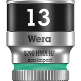 Wera Belt A 1 Juego de enchufes, Llave de tubo negro, Juego de enchufes, 1/4", Métrico, 9 cabezal(es), 4,4.5,5,5.5,6,7,8,10,13 mm, 1/4"