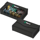 Wera Bit-Safe 61 Universal 1 Juego de enchufes, Conjuntos de bits negro/Verde, Juego de enchufes, 1/4", Métrico, 61 cabezal(es), PH1,PH2,PH3,PZ1,PZ2,PZ3, 2,5 cm