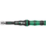 Wera Click-Torque A 5 Nm, Llave de torsión negro/Verde, Llamada dinamométrica de clic, Nm, Mecánico, 1/4", 2,5 - 25 Nm, Negro / Azul