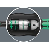 Wera Click-Torque A 5 Nm, Llave de torsión negro/Verde, Llamada dinamométrica de clic, Nm, Mecánico, 1/4", 2,5 - 25 Nm, Negro / Azul