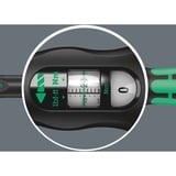 Wera Click-Torque A 5 Nm, Llave de torsión negro/Verde, Llamada dinamométrica de clic, Nm, Mecánico, 1/4", 2,5 - 25 Nm, Negro / Azul