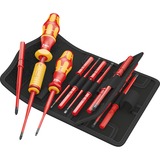 Wera Kompakt VDE 16 Torque Juego Destornillador combinado rojo/Amarillo, Rojo/Amarillo