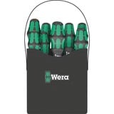 Wera Kraftform 2go 300 llave de tuercas 11 pieza(s), Destornillador negro/Verde, 11 pieza(s), Hexagonal