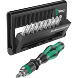 Wera Kraftform Kompakt 10 , Conjuntos de bits negro/Verde, Negro / Azul, Negro